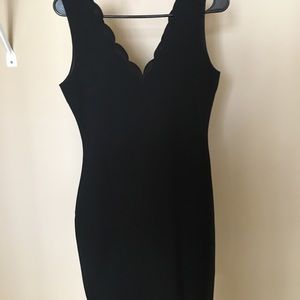 Shein Deep V Neck Dress
